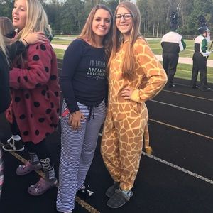 Giraffe Pajama Onesie